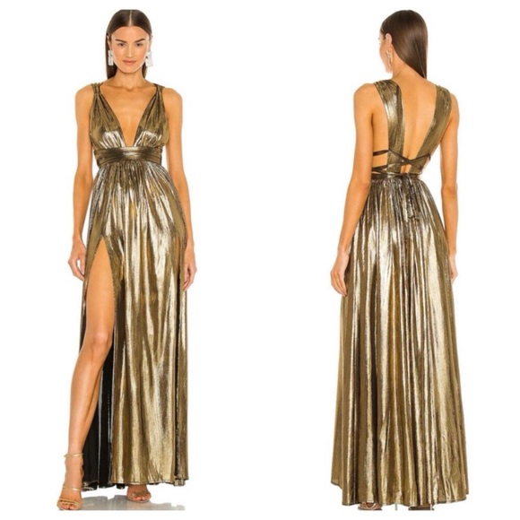 Bronx and Banco Dresses & Skirts - Bronx and Banco‎ Goddess Gown Gold
